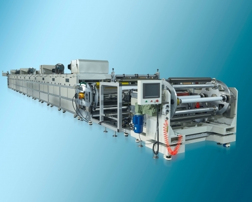 Steel tape casting machine